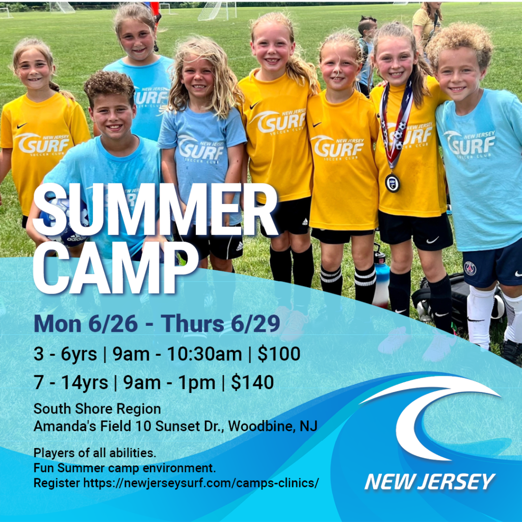 Camps & Clinics New Jersey Surf Soccer